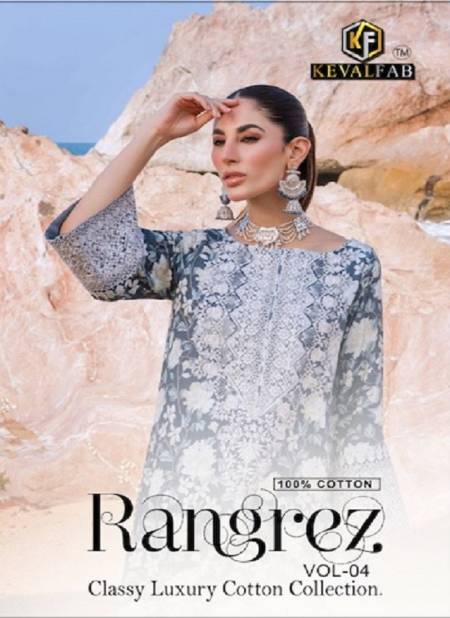 Rangrez Vol 4 By Keval 4001 4006 Dress Material Suppliers In India Catalog